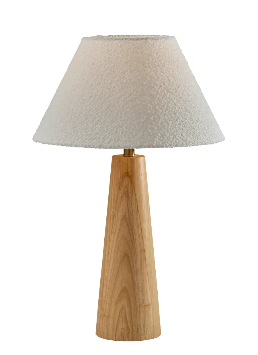 Natural Elegance Meets Contemporary Design in Versatile Table Lamp