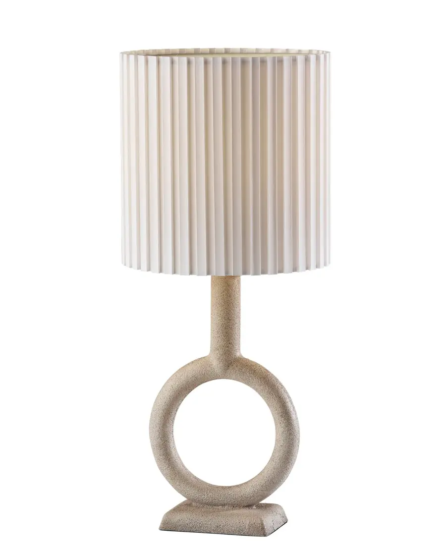 Rustic Elegance Meets Classic Design in This Textured Table Lamp