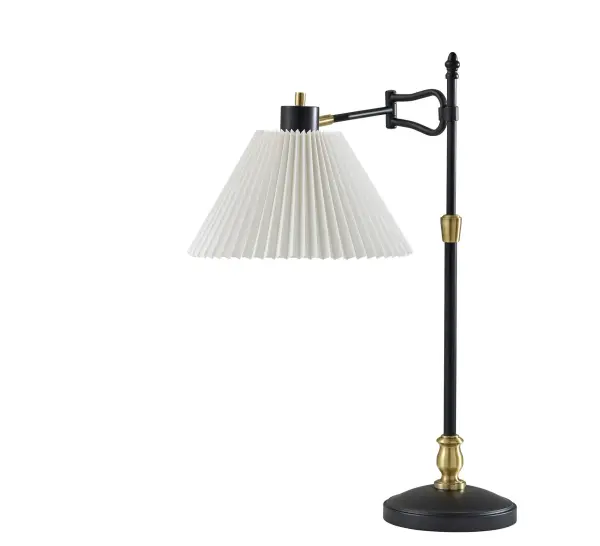 Elijah Adjustable Swing Arm Table Lamp