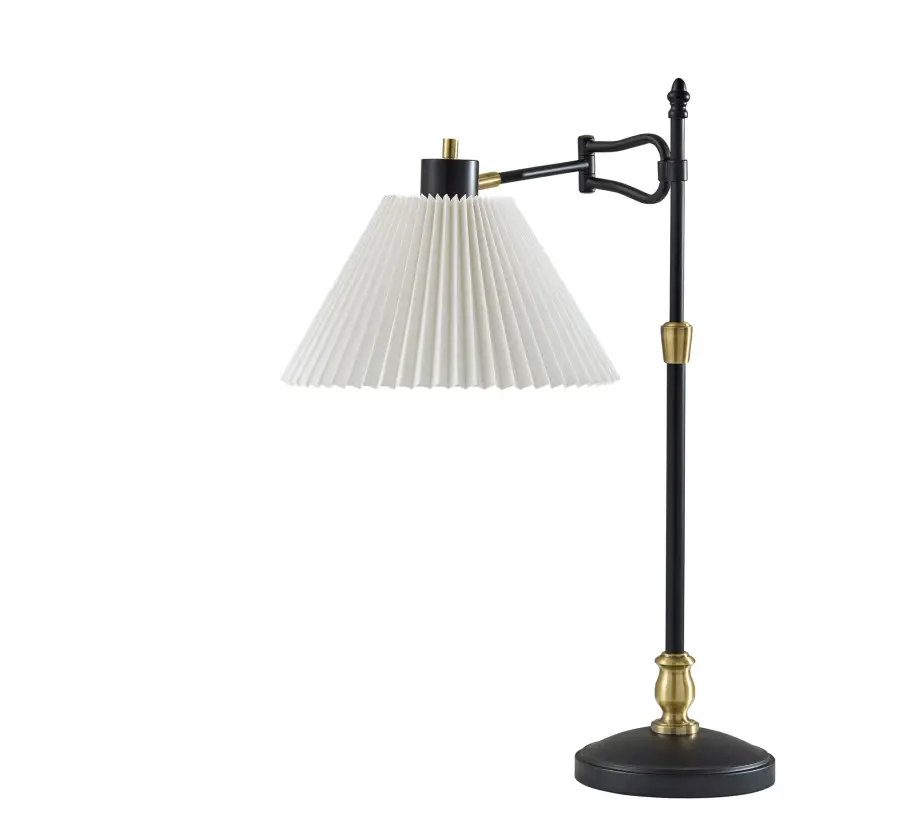 Elijah Adjustable Swing Arm Table Lamp