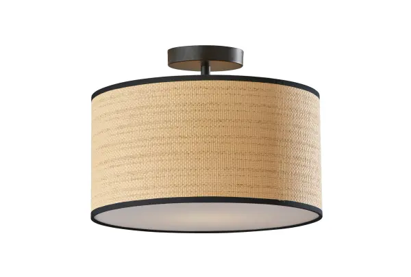 Harvest Flush Mount in Black