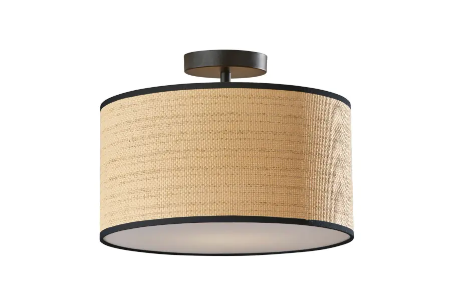 Harvest Flush Mount in Black