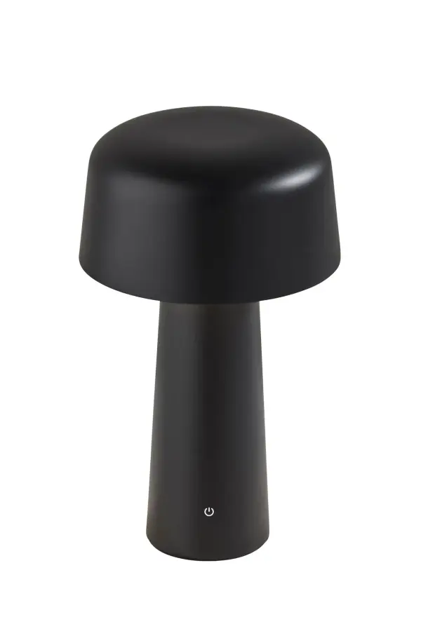 The Lenny Cordless LED Table Lamp combines modern design with practical portability. Its rechargeable battery, 3-level dimming, and IPX4 weather rating make it ideal for versatile placement from bedside to patio.
