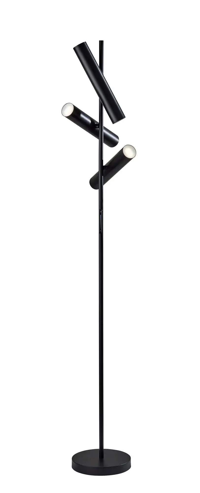 Smart, Adjustable LED Floor Lamp with Touch Dimming & Color Control