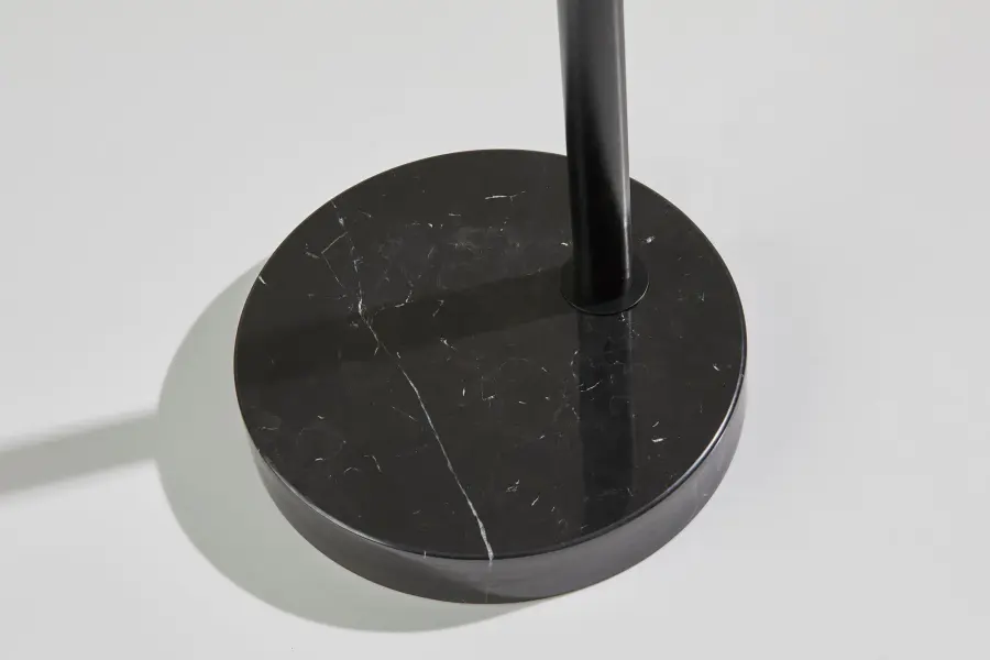 Bowery Arc Floor Lamp in Matte Black - Image 2