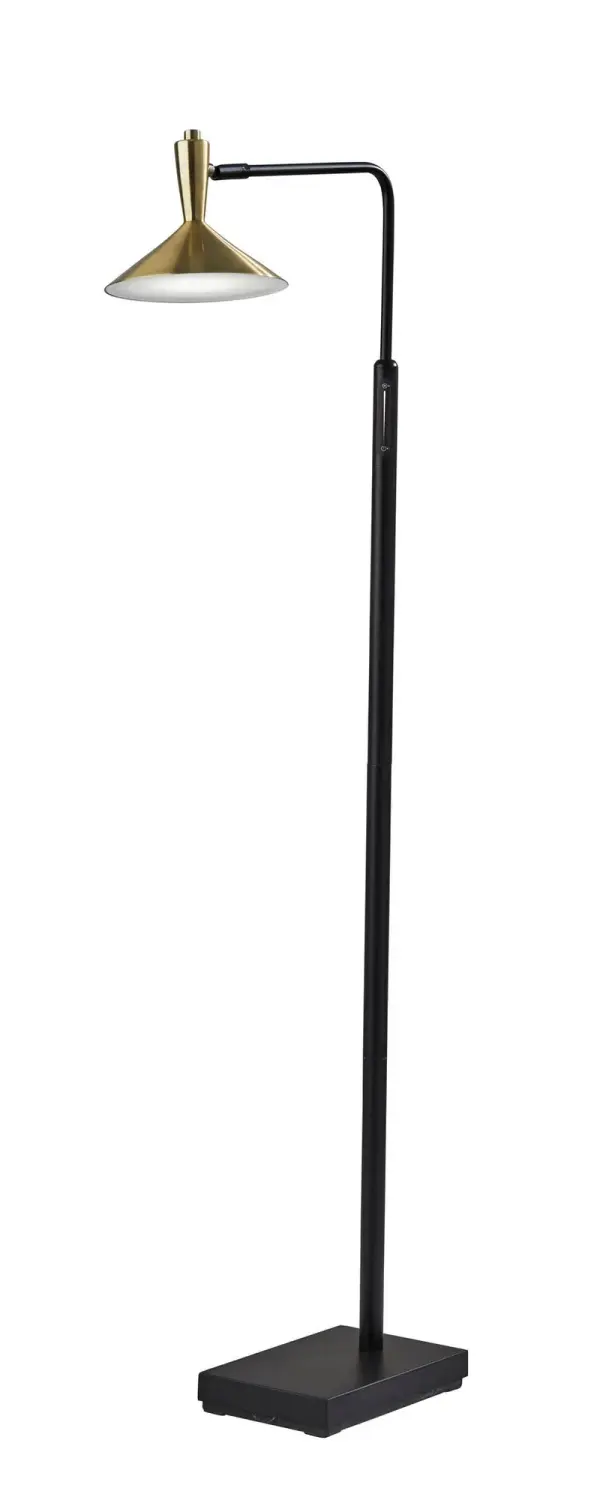 The Lucas LED Floor Lamp combines mid-century modern aesthetics with cutting-edge wellness technology. Five color temperature modes sync with your circadian rhythm, while unlimited brightness settings adapt to any task from working to relaxing.