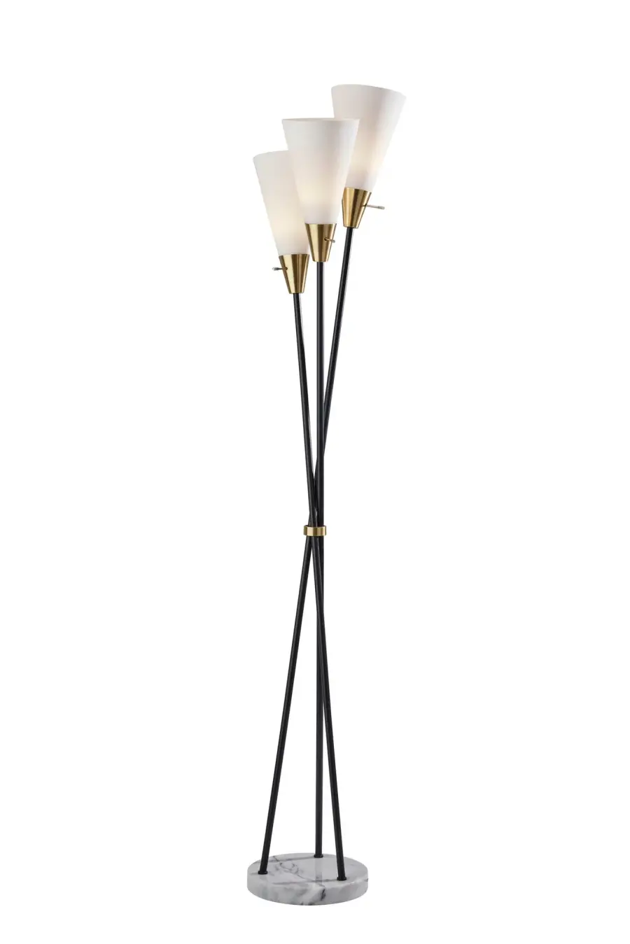 Dixon 3 Light Torchiere Floor Lamp
