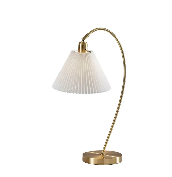 Delaney Table Lamp in Antique Brass
