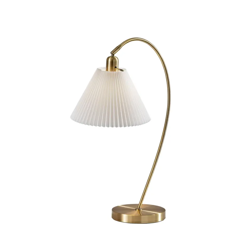 Delaney Table Lamp in Antique Brass