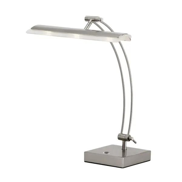 The Esquire LED Desk Lamp combines timeless design with contemporary functionality. Featuring full-spectrum LED lighting that simulates natural daylight, this adjustable lamp reduces eye strain while providing 50,000 hours of maintenance-free illumination.