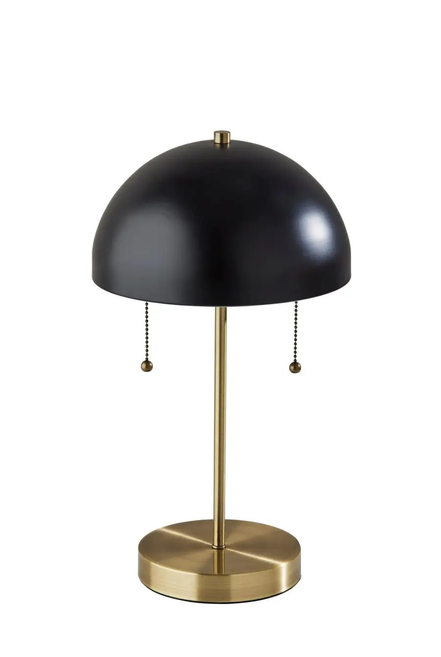 Bowie Table Lamp - Antique Brass & Black