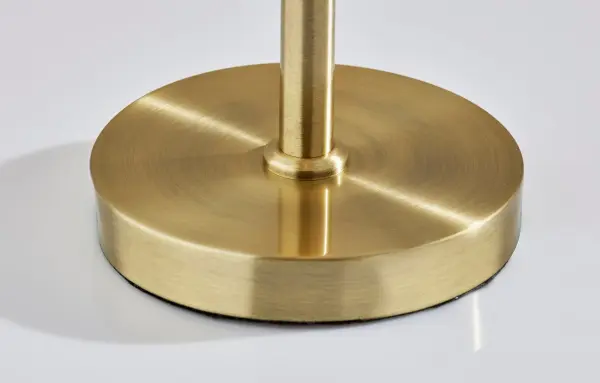 Classic Brass Elegance with Dual-Socket Versatility - Image 4