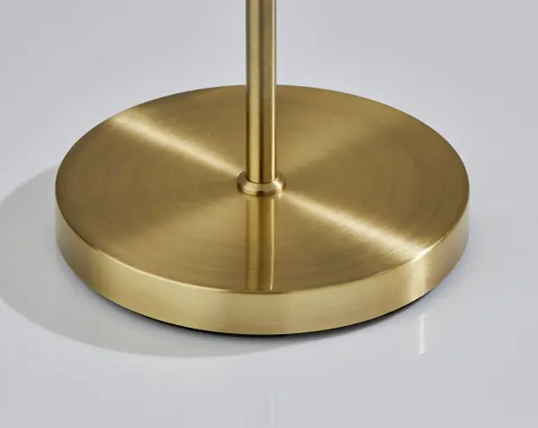 Timeless Brass Floor Lamp with Dual Lighting Control - Image 4