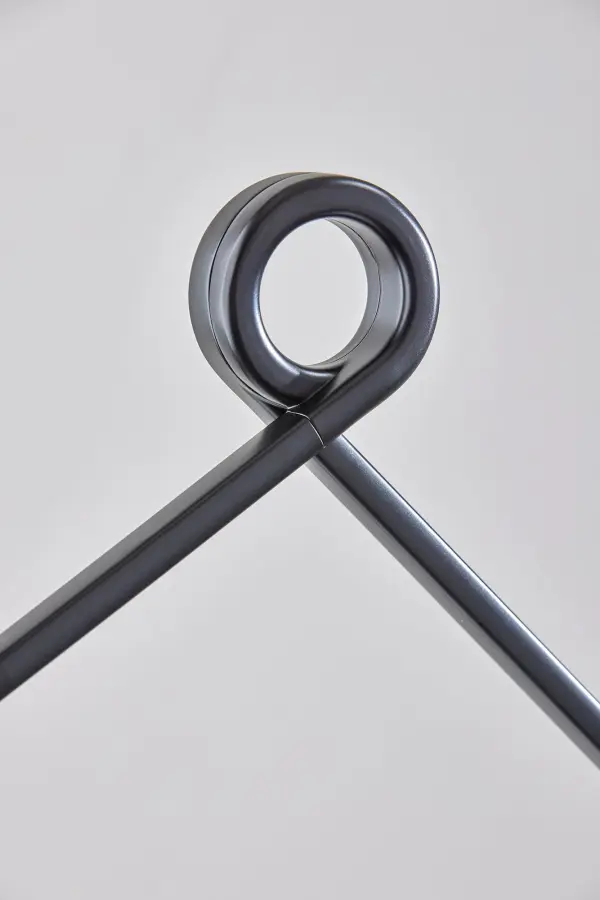 Knot LED Floor Lamp in Black - Image 8