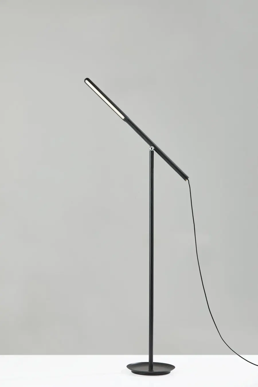 ADS360 Gravity LED Floor Lamp in Black Ash Wood - Image 2