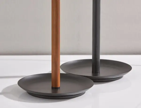 ADS360 Gravity LED Floor Lamp in Black Ash Wood - Image 5