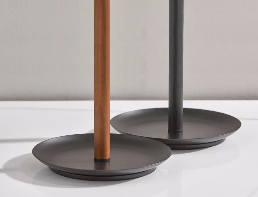 ADS360 Gravity LED Floor Lamp in Black Ash Wood - Image 5