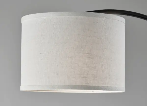 Jace Arcing Floor Lamp with Adjustable Shade - Image 7