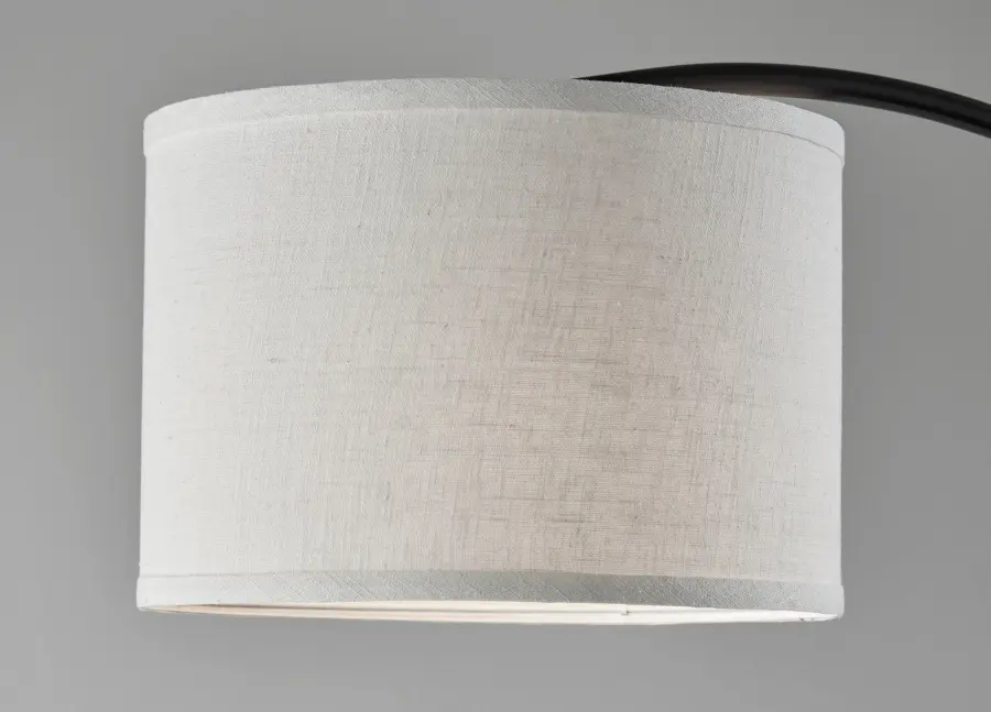 Jace Arcing Floor Lamp with Adjustable Shade - Image 7