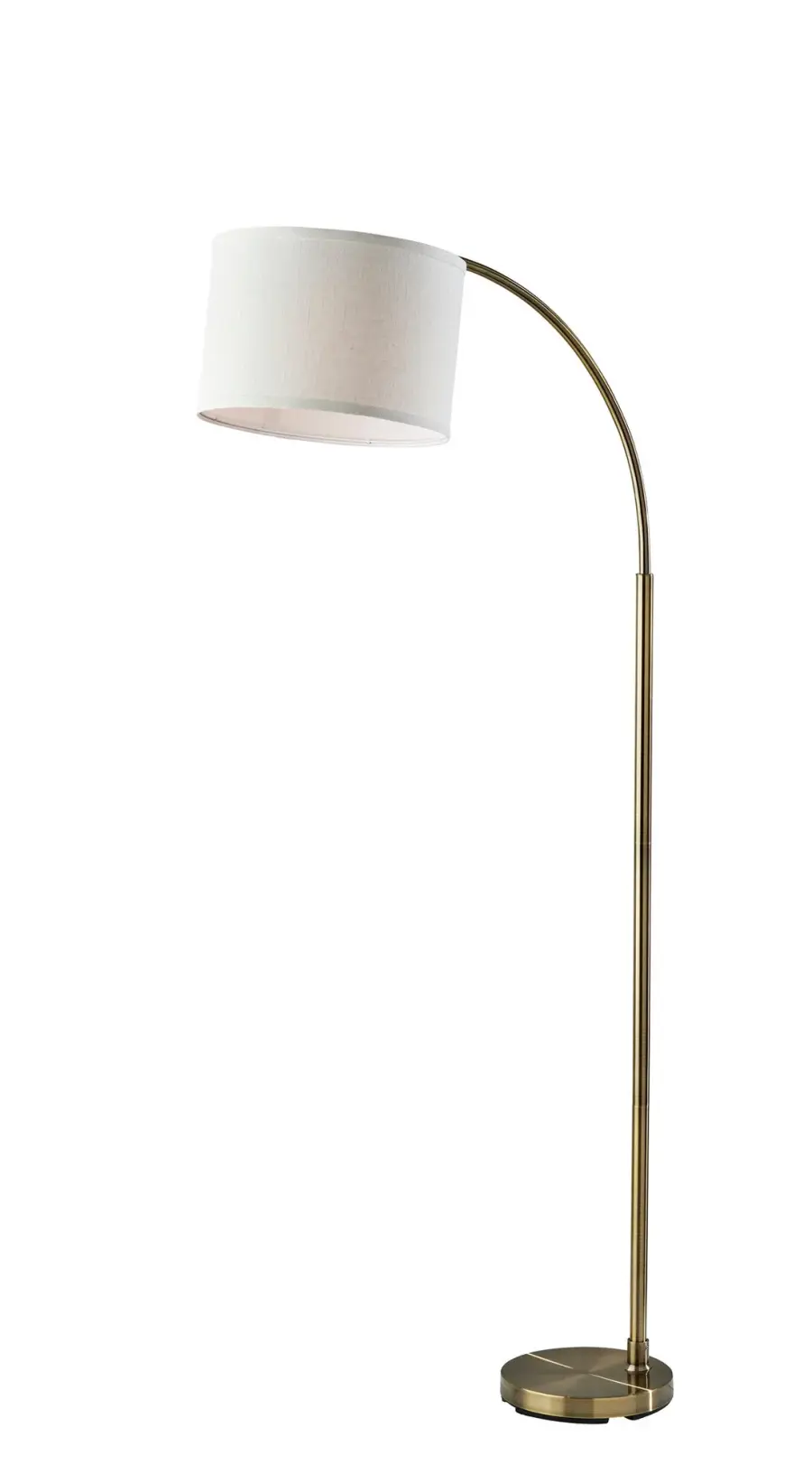 Jace Arcing Floor Lamp with Adjustable Shade - Image 1