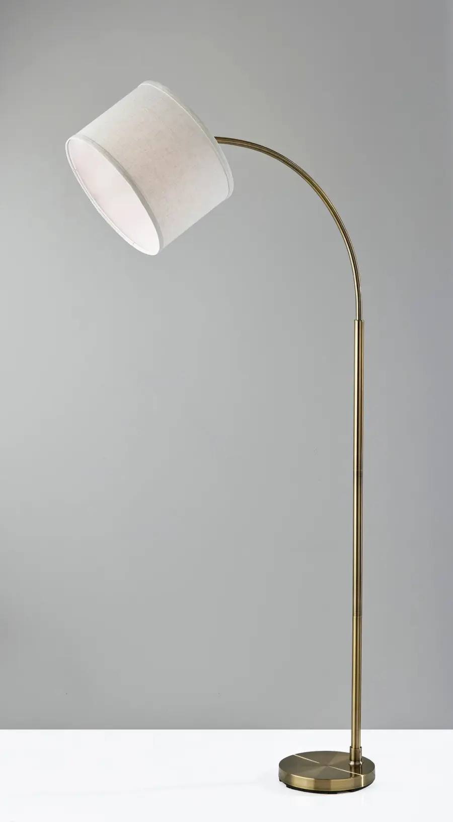 Jace Arcing Floor Lamp with Adjustable Shade - Image 3