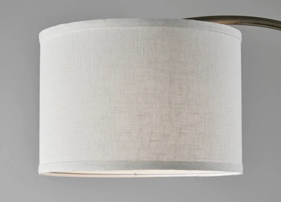 Jace Arcing Floor Lamp with Adjustable Shade - Image 6