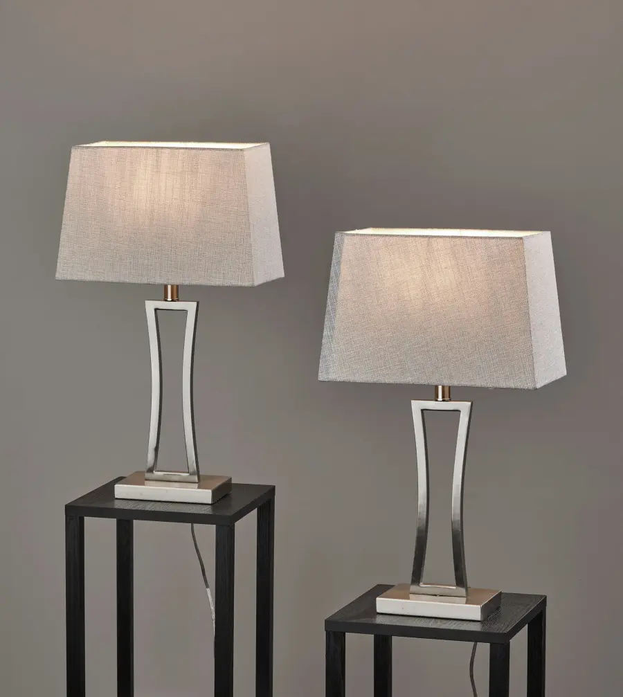 Modern Matching Pair with Open Frame Design & Textured Shades - Image 3