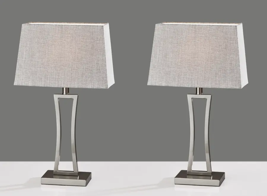 Modern Matching Pair with Open Frame Design & Textured Shades - Image 6