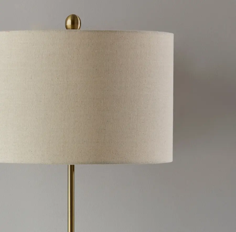 Barton Adjustable Table Lamp in Antique Brass - Image 5