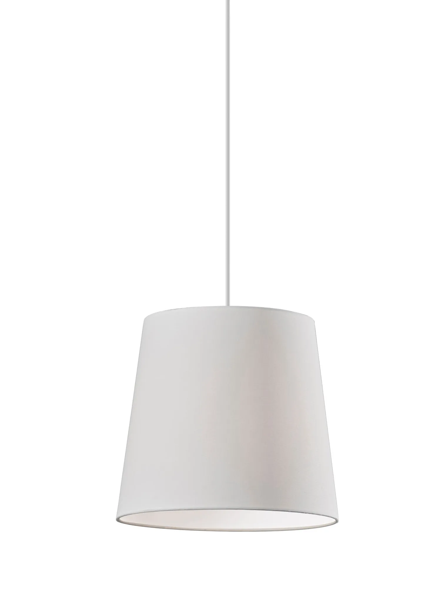 Natural Drum Portable Pendant with Rope Trim