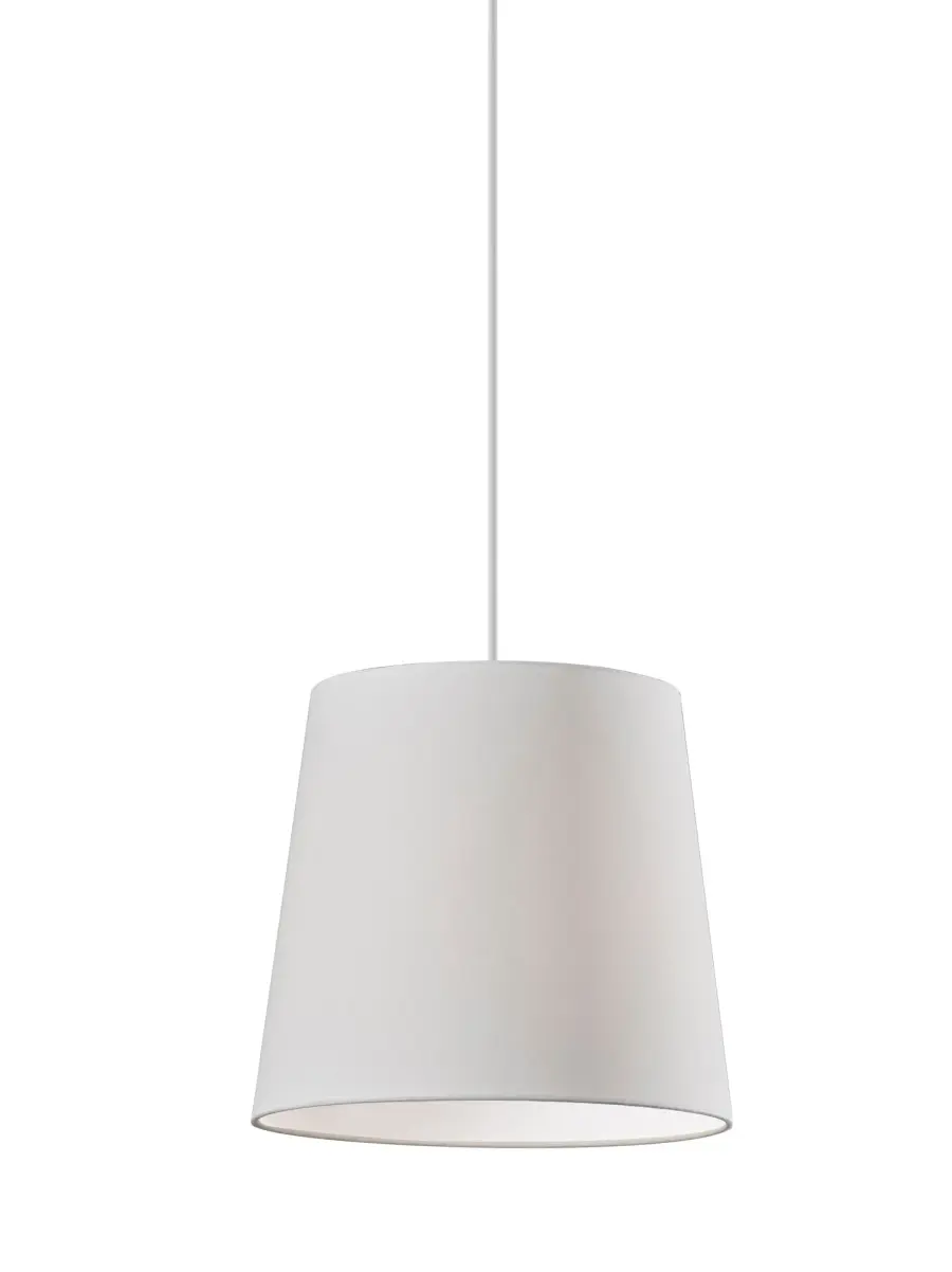 Natural Drum Portable Pendant with Rope Trim - Image 1