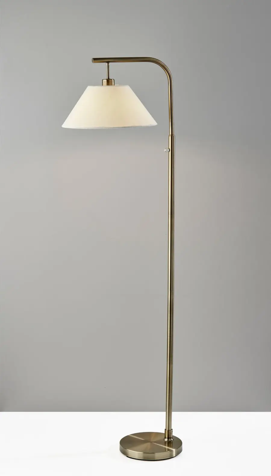 Hayes Floor Lamp - Antique Brass - Image 2