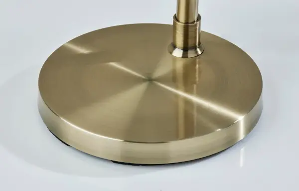 Hayes Floor Lamp - Antique Brass - Image 5