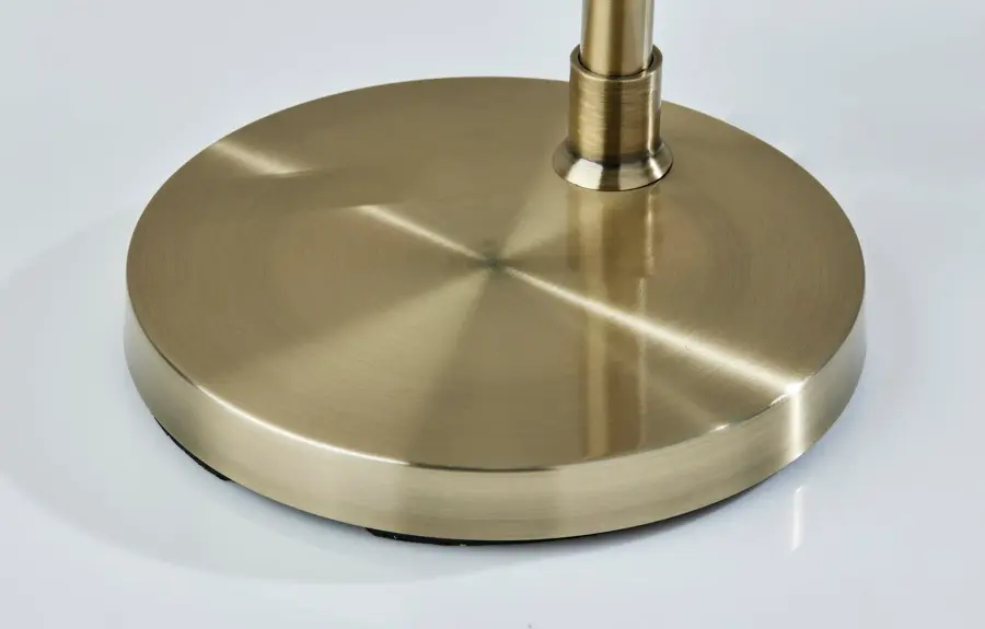 Hayes Floor Lamp - Antique Brass - Image 5