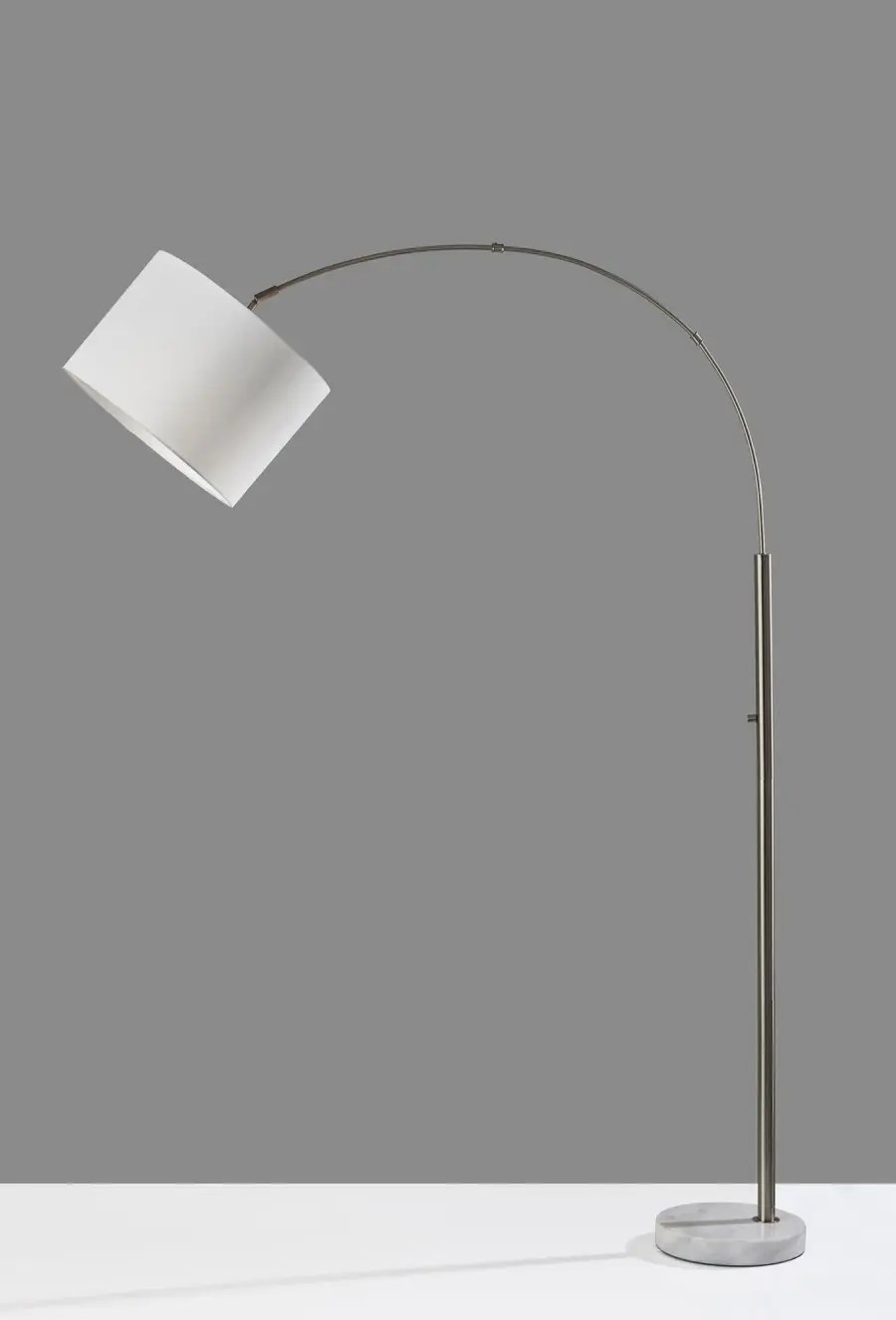 Rigley Arc Floor Lamp with Marble Base - Image 4