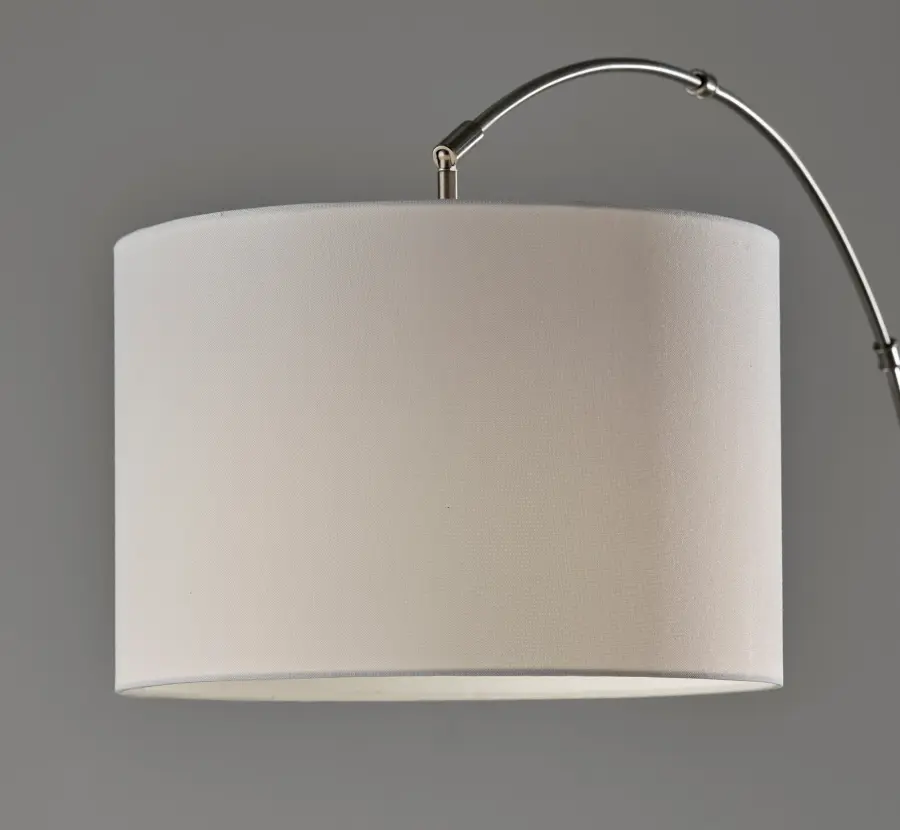 Rigley Arc Floor Lamp with Marble Base - Image 8