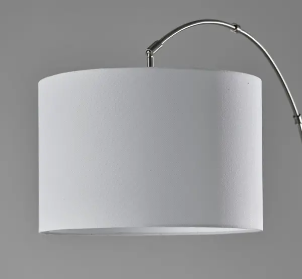 Rigley Arc Floor Lamp with Marble Base - Image 9