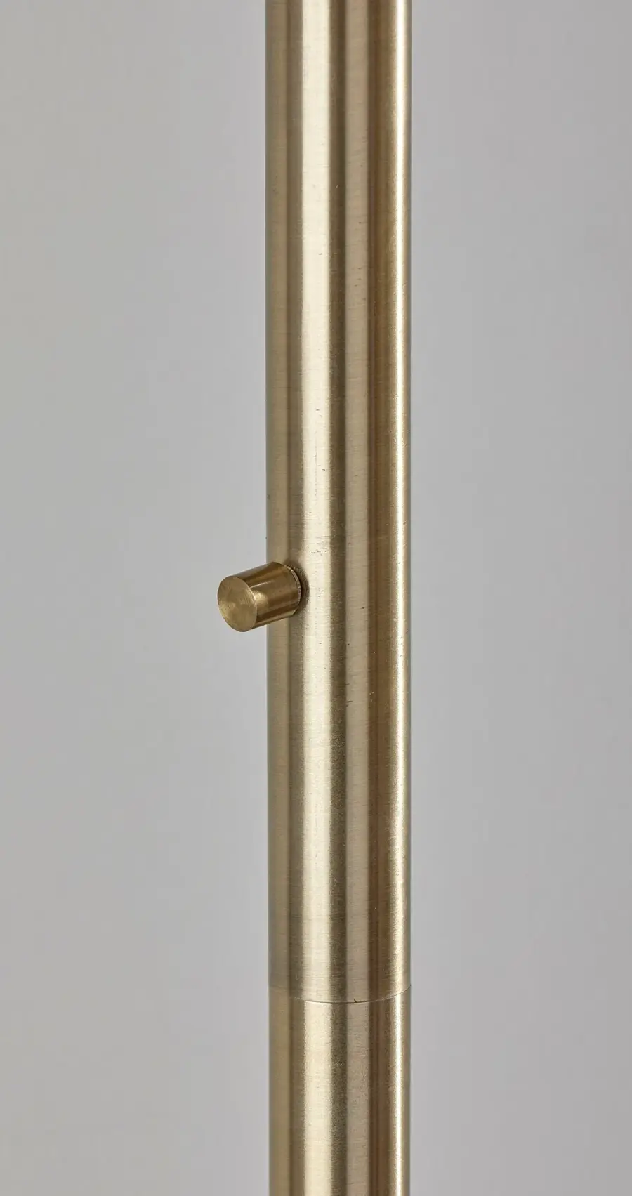 Barton Arc Floor Lamp in Antique Brass - Image 5