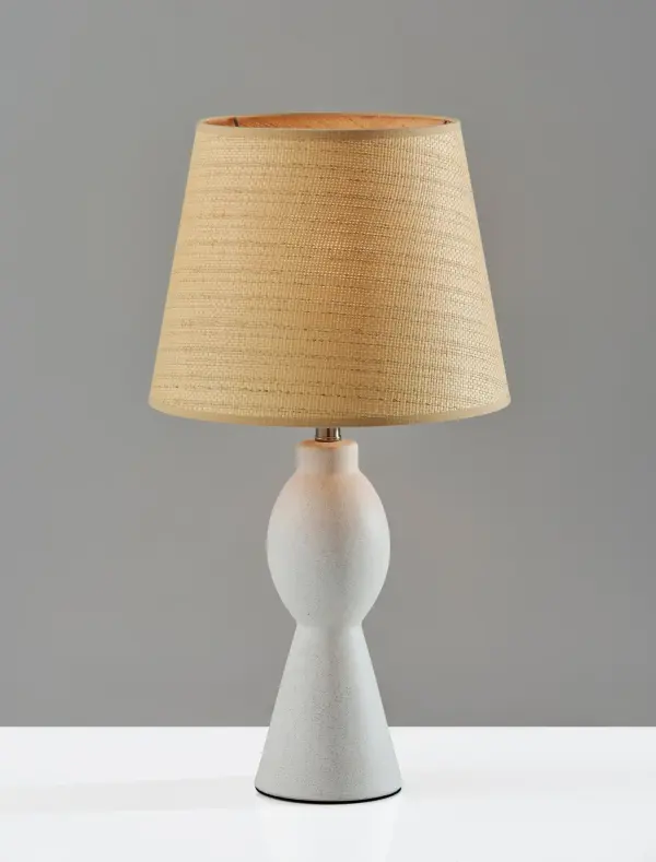 Everest Table Lamp with Rattan Shade - Image 3