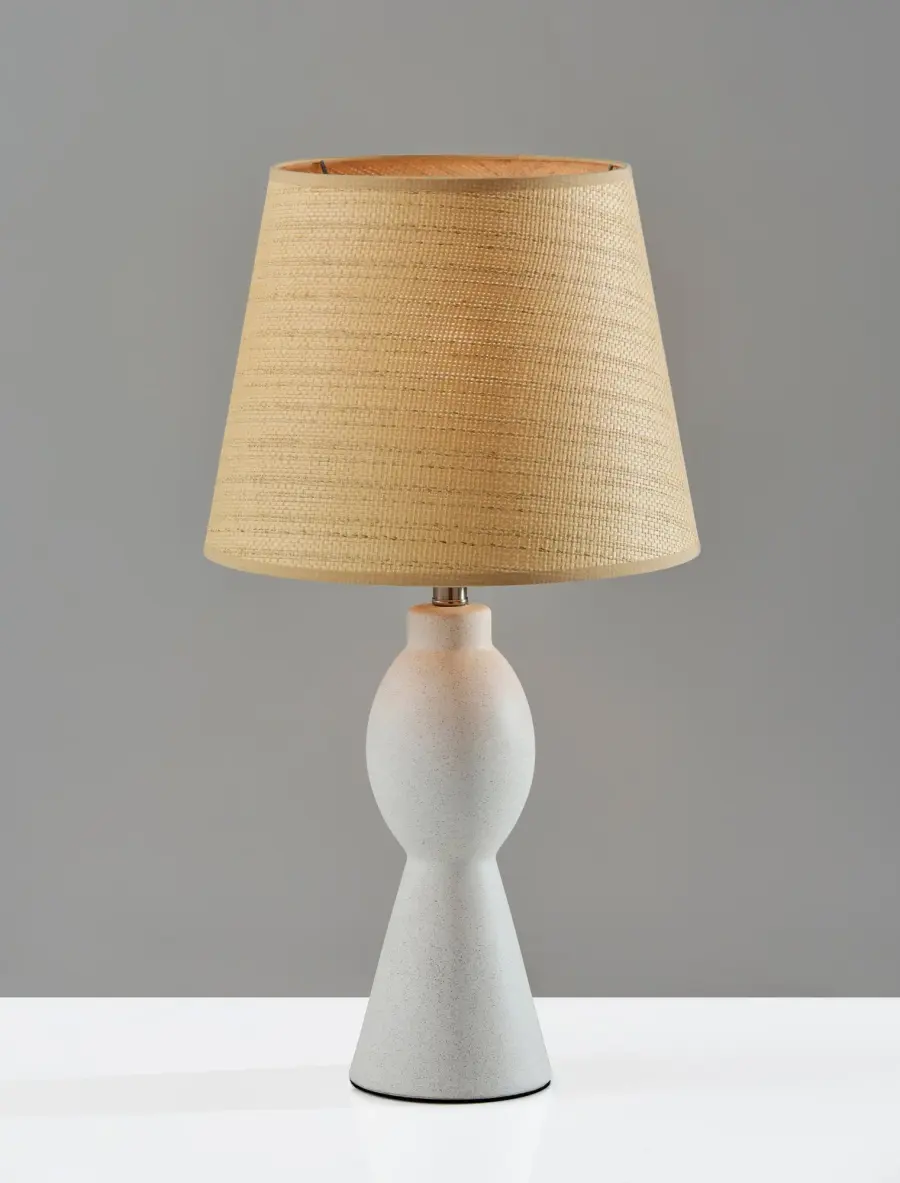 Everest Table Lamp with Rattan Shade - Image 3
