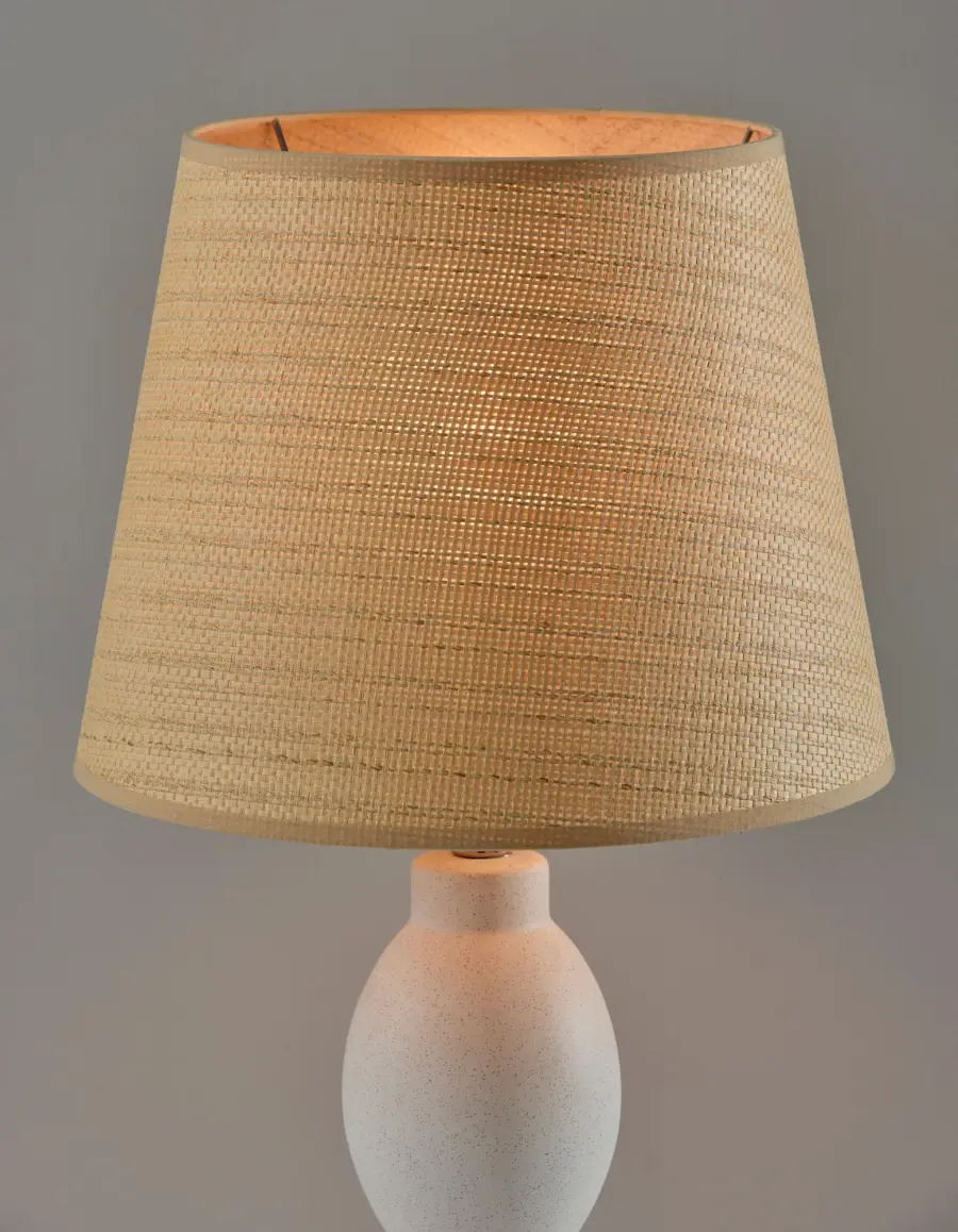 Everest Table Lamp with Rattan Shade - Image 5