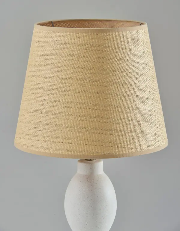 Everest Table Lamp with Rattan Shade - Image 6