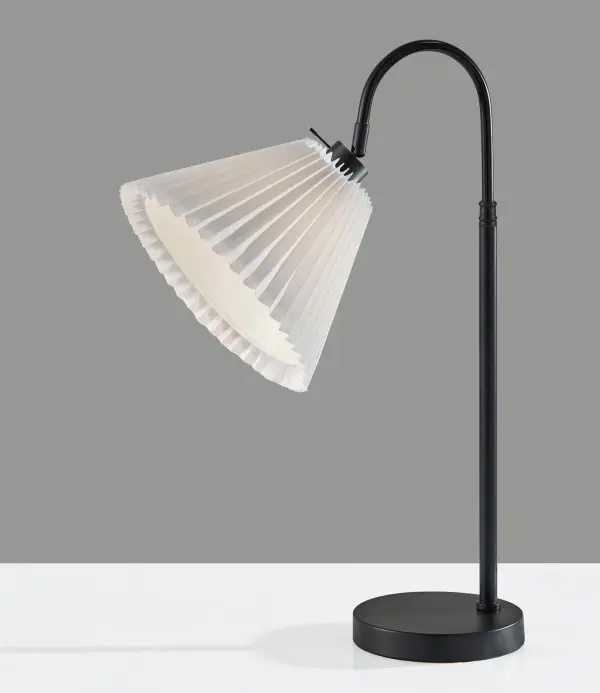Sleek Contemporary Table Lamp with Elegant Curved Design - Image 3