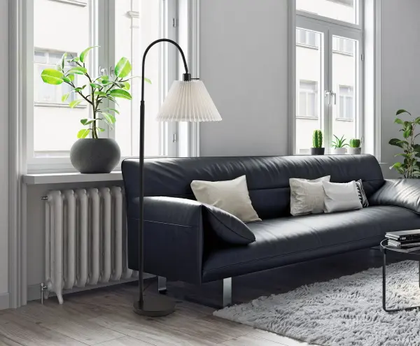 Thalia Floor Lamp in Black - Image 2