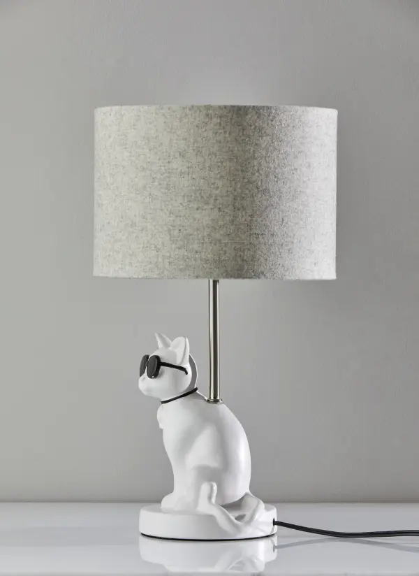 Sunny Cat Table Lamp with Sunglasses - Image 16