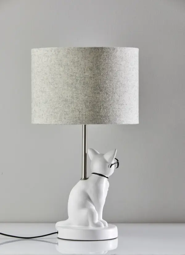 Sunny Cat Table Lamp with Sunglasses - Image 5