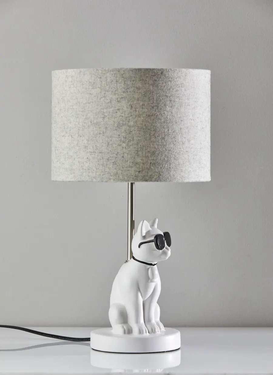 Sunny Cat Table Lamp with Sunglasses - Image 6