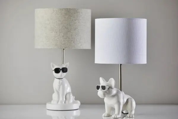 Sunny Cat Table Lamp with Sunglasses - Image 9