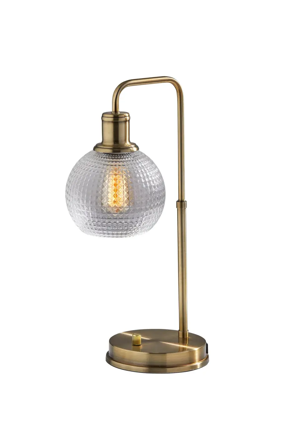 Versatile Mid-Century Desk Lamp with Modern USB Charging - Image 1