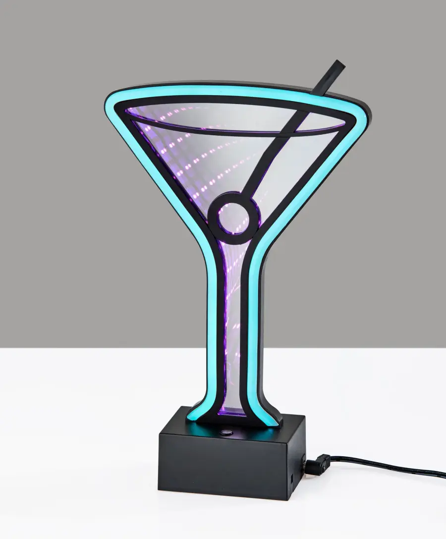 Infinity Neon Martini Glass Light - Image 4